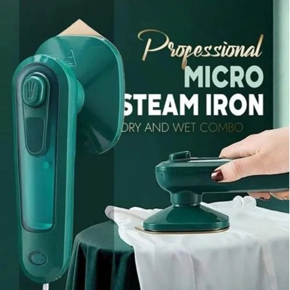 Portable Mini Iron for Travel, Portable Mini Ironing Machine for Dry & Wet Ironing.