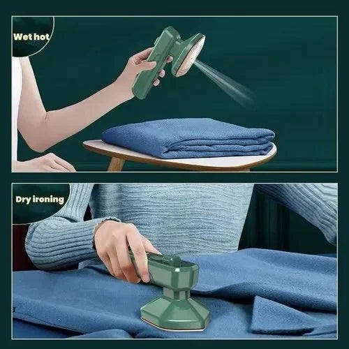Portable Mini Iron for Travel, Portable Mini Ironing Machine for Dry & Wet Ironing.