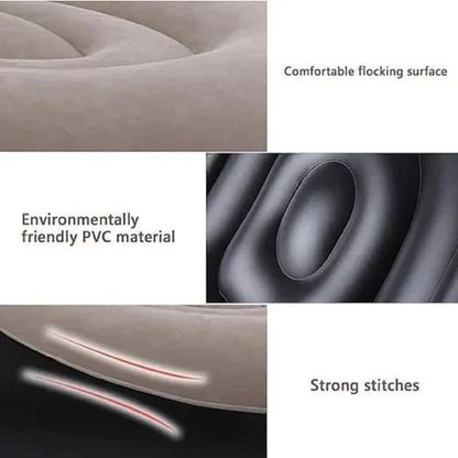 Inflatable Lounge Chair Inflatable Sofa Chair With Footrest Foldable Air Couch Sofa Air Sofa